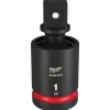 Milwaukee Shockwave Impact Duty Socket 1" Drive Universal Joint 49-66-6733