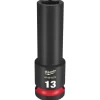 Milwaukee Shockwave Impact Duty 1/2" Drive 13mm Deep 6 Point Socket 49-66-6274
