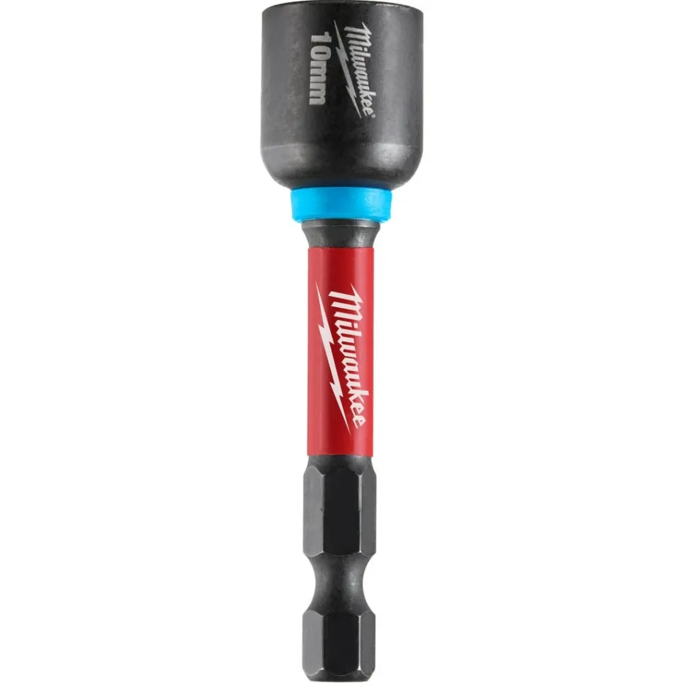 Milwaukee SHOCKWAVE Impact Duty 10MM x 2-9/16" Magnetic Nut Driver 10PK 49-66-0710