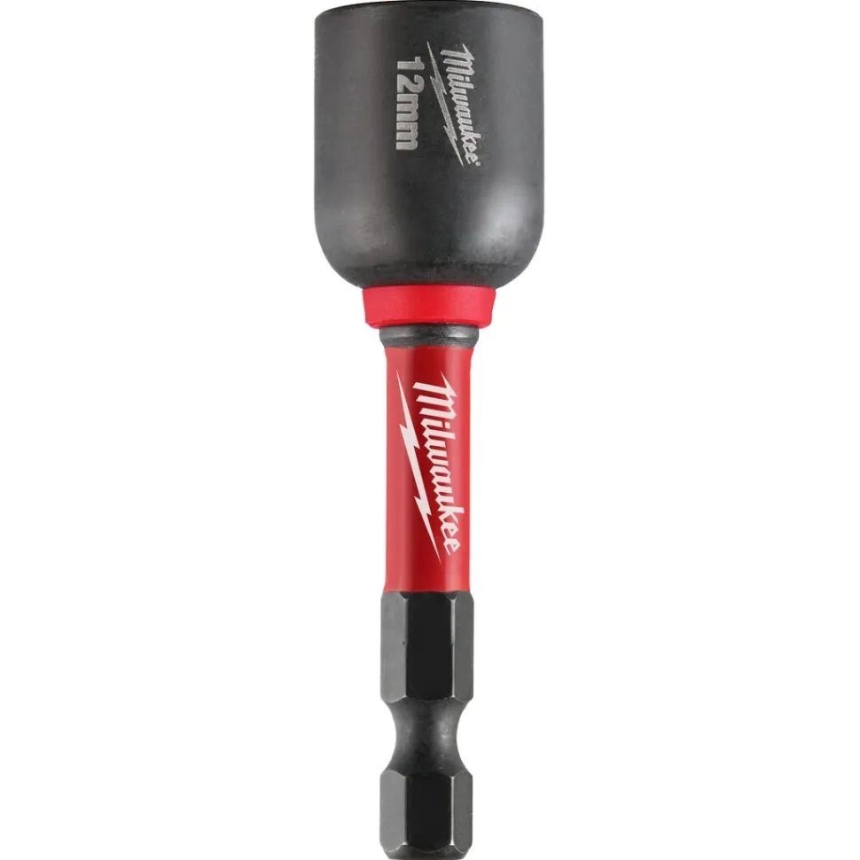 Milwaukee SHOCKWAVE Impact Duty 12MM x 2-9/16" Magnetic Nut Driver 10PK 49-66-0712