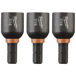 Milwaukee SHOCKWAVE Impact Duty 7/16" Insert Magnetic Nut Driver 3PK 49-66-4516