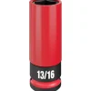 Milwaukee SHOCKWAVE Impact Duty 1/2" Drive 13/16" SAE Lug Nut Wheel Socket 49-66-7811