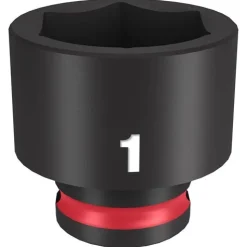 Milwaukee Shockwave Impact Duty 3/8'' Drive 1" Standard 6 Point Socket 49-66-6114
