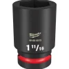 Milwaukee Shockwave Impact Duty 3/8'' Drive 13/16" Standard 6 Point Socket 49-66-6111