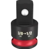 Milwaukee Shockwave Impact Duty 3/8" To 1/2" Drive Socket Adapter 49-66-6723