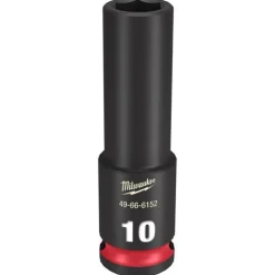 Milwaukee Shockwave Impact Duty 3/8'' Drive 10mm Deep 6 Point Socket 49-66-6152