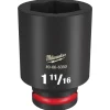 Milwaukee Shockwave Impact Duty 3/4" Drive 1-11/16" Deep 6 Point Socket 49-66-6350