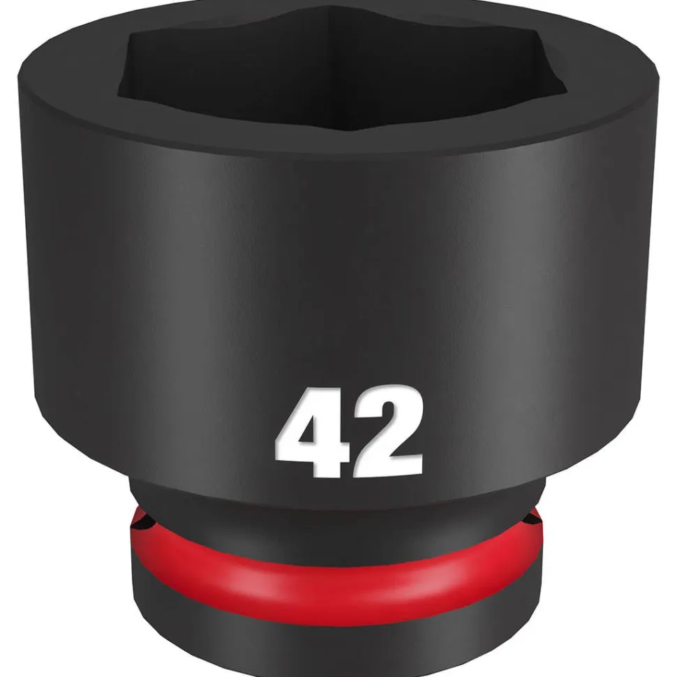 Milwaukee Shockwave Impact Duty 3/4" Drive 42mm Standard 6 Point Socket 49-66-6380