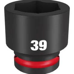 Milwaukee Shockwave Impact Duty 3/4" Drive 39mm Standard 6 Point Socket 49-66-6377