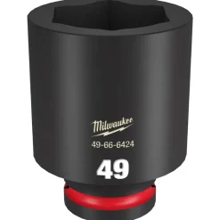 Milwaukee Shockwave Impact Duty 3/4" Drive 49mm Deep 6 Point Socket 49-66-6424