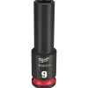 Milwaukee Shockwave Impact Duty 3/8'' Drive 9mm Deep 6 Point Socket 49-66-6151