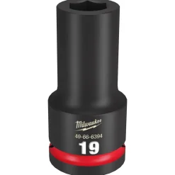 Milwaukee Shockwave Impact Duty 3/4" Drive 19mm Deep 6 Point Socket 49-66-6394