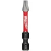 Milwaukee SHOCKWAVE 2" Impact ECX #2 Power Bits 25 Pack 48-32-4145