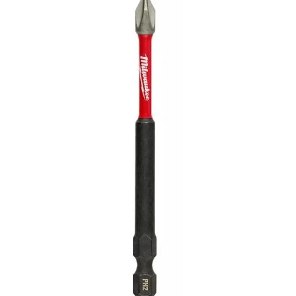 Milwaukee Shockwave 3-1/2" Impact Phillips #2 Bit (2 Pack) 48-32-4662