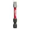 Milwaukee Shockwave 2" Impact Slotted 1/4" Power Bit 48-32-4918