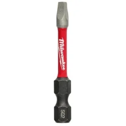 Milwaukee Shockwave 2" Impact Square Recess #2 Bit (2 Pack) 48-32-4972