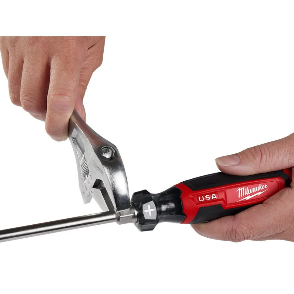 Milwaukee 3/8" Slotted 8" Cushion Grip Screwdriver (USA) MT209