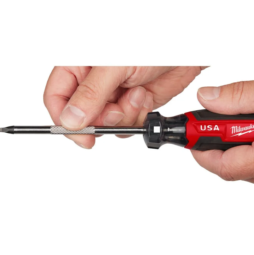 Milwaukee #1 Square 3" Cushion Grip Screwdriver (USA) MT217