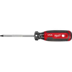 Milwaukee #2 Square 4" Cushion Grip Screwdriver (USA) MT218