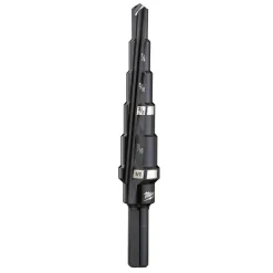 Milwaukee #2 Step Drill Bit, 3/16" - 1/2" x 1/16" 48-89-9202