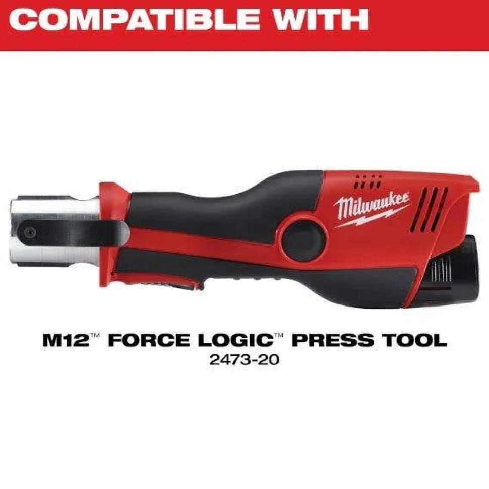 Milwaukee 1/4" - 7/8" Streamline ACR Press Jaw Kit for M12 FORCE LOGIC Press Tool 49-16-2461M
