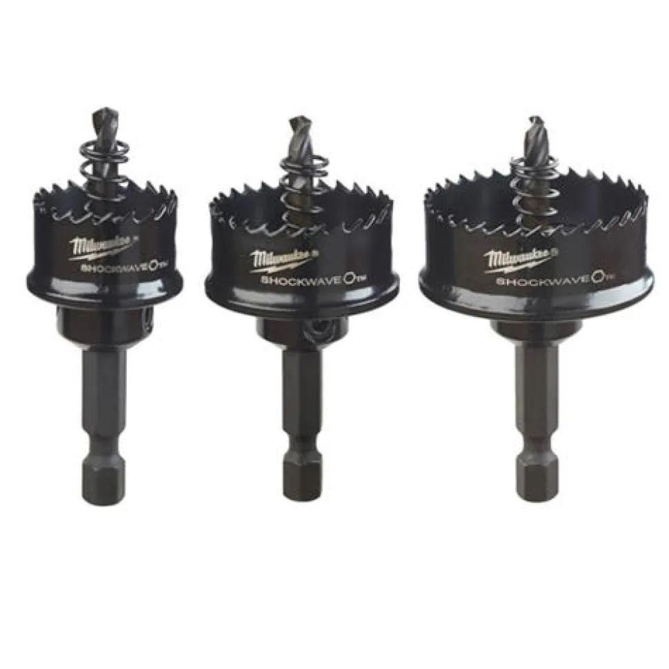 Milwaukee Thin Wall 3 Piece Hole Saw Set 49-22-4800