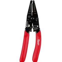Milwaukee Tool 10-28 AWG Multi-Purpose Dipped Grip Wire Stripper & Cutter W/ Reinforced Head 48-22-3052