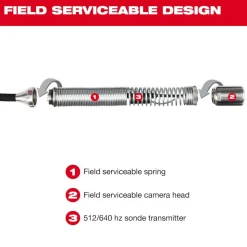 Milwaukee Tool M18 100’ Flexible Modular Pipeline Inspection System 3972-22