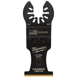 Milwaukee Tool Milwaukee 1-3/8" OPEN-LOK TITANIUM ENHANCED CARBIDE TEETH METAL BLADE 3 Pack 49-25-1503