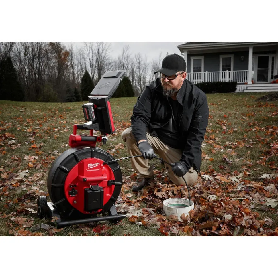 Milwaukee Tool M18 200’ Mid-Stiff Modular Pipeline Inspection System 3975-22
