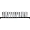 Milwaukee Tool 13pc 1/2" Drive 12-Point Deep Well Metric Socket Set 48-22-9524
