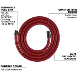 Milwaukee Tools 20' Accessory Hose 49-90-1971