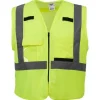 Milwaukee Tools ANSI Class 2 High Visibility 10 Pocket Safety Vest Hi-Vis Orange 48-73-503