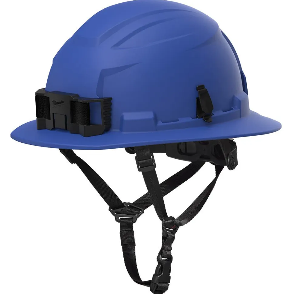 Milwaukee Tools BOLT™ Blue Full Brim Safety Helmet – Type 2, Class E 48-73-1655