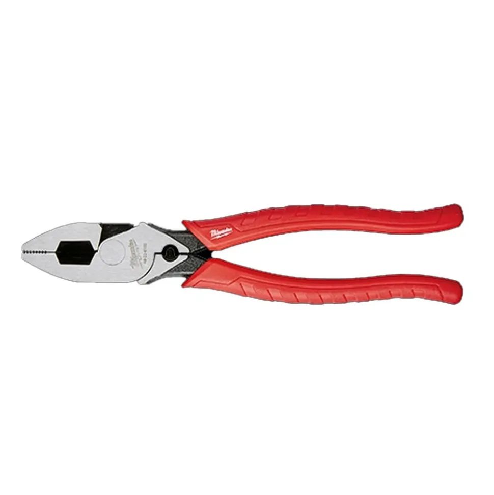 Milwaukee Tools 9" Comfort Grip High Leverage Lineman's Pliers with Crimper 48-22-6100