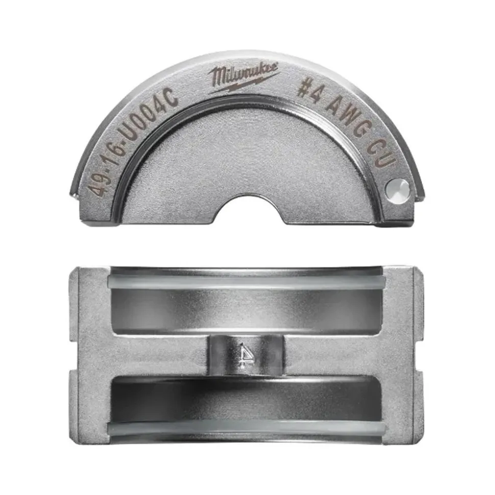 Milwaukee Tools #4 Copper U Style Die 49-16-U004C