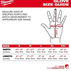 Milwaukee Tools Cut Level 4 High Dexterity Polyurethane Dipped Gloves 48-73-874