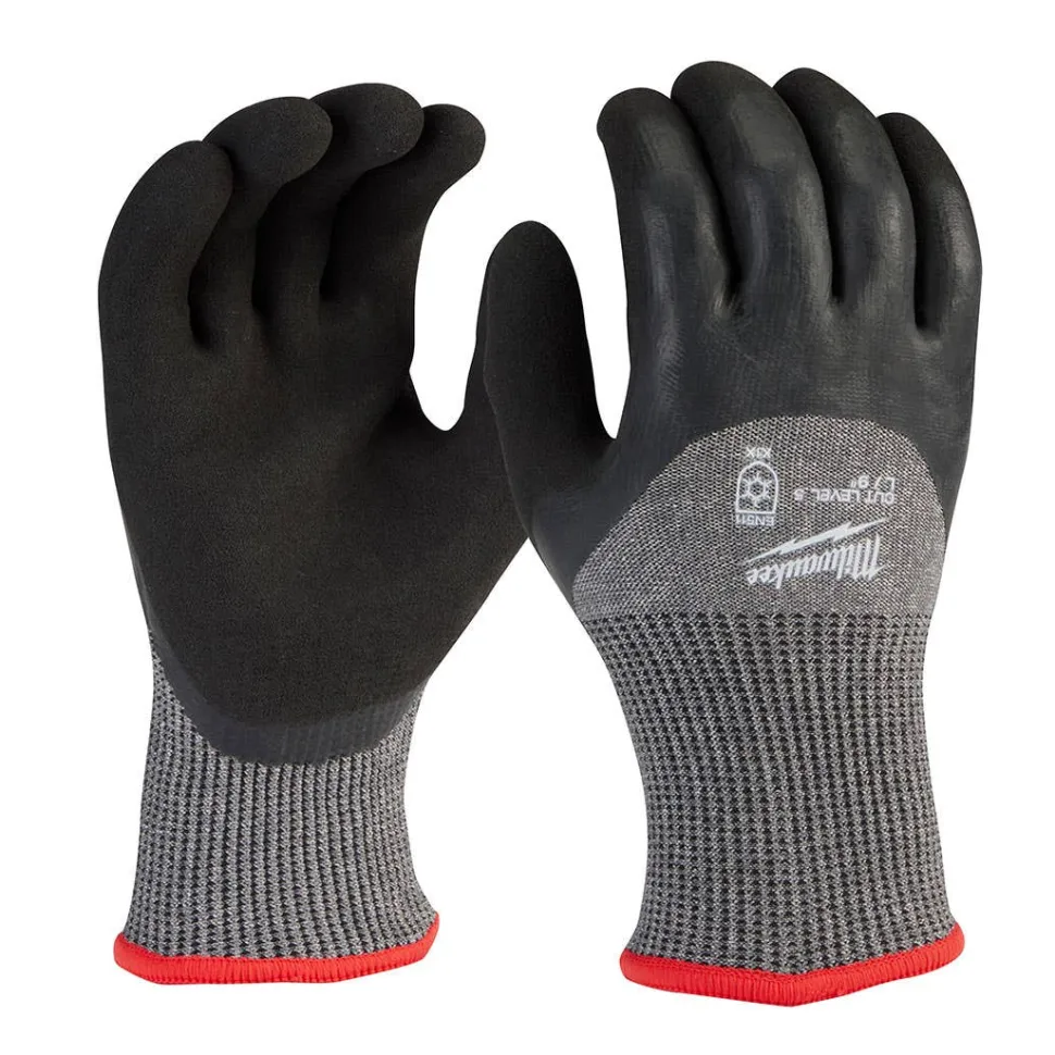 Milwaukee Tools Cut Level 5 Winter Dipped Gloves 48-73-795