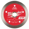 Milwaukee Tools 4" Diamond Max Continuous, Tile Diamond Blade 49-93-9202