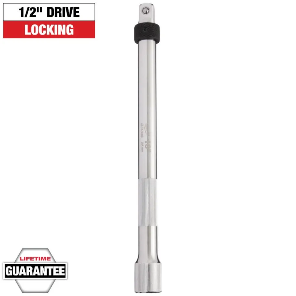 Milwaukee Tools 1/2" Drive 10" Locking Extension 43-24-9308