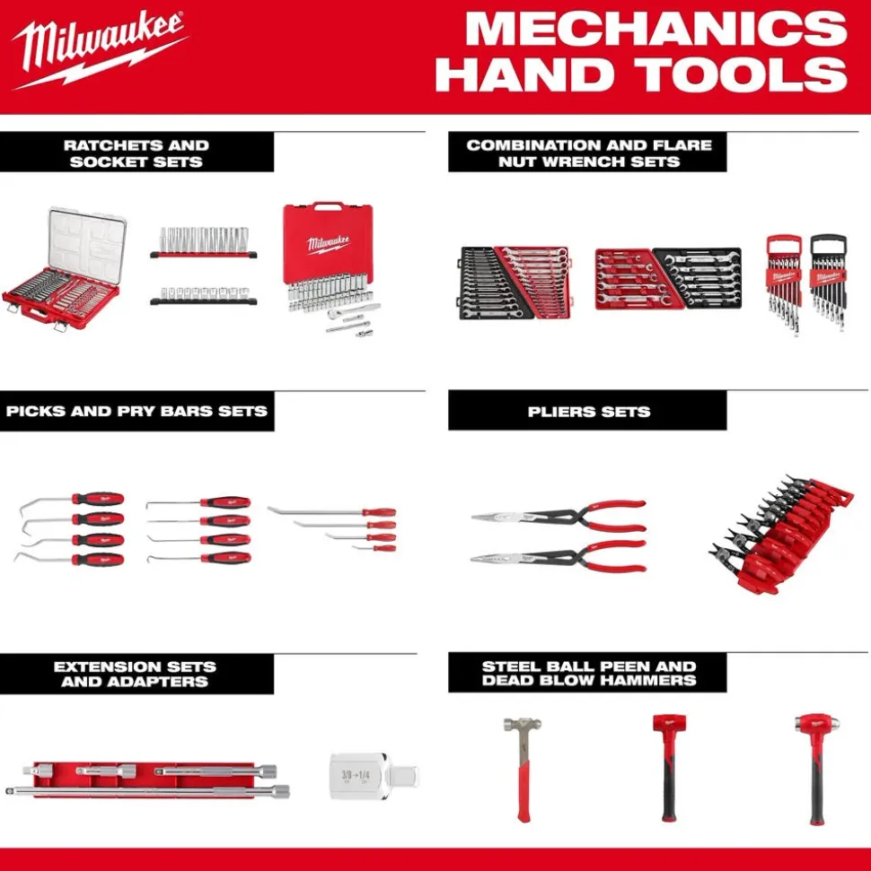 Milwaukee Tools 3/8" Drive Universal Joint 42-04-9107