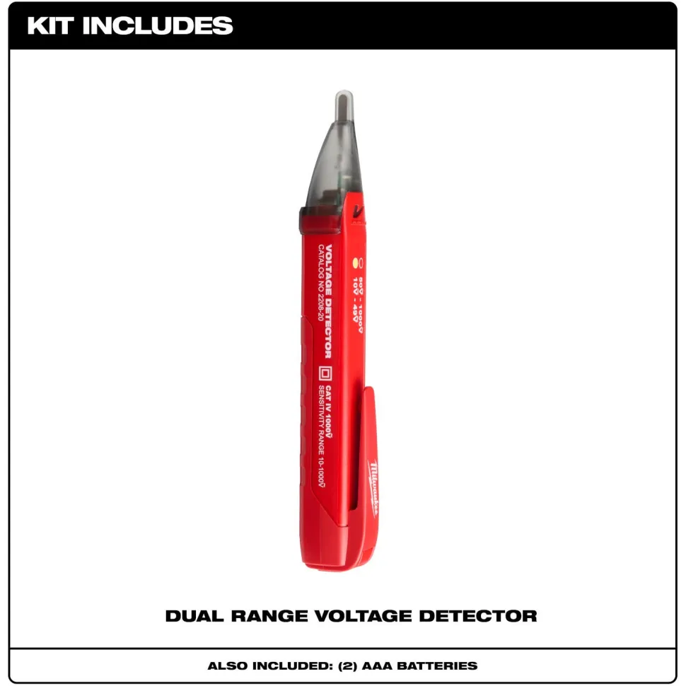 Milwaukee Tools Dual Range Voltage Detector 2208-20