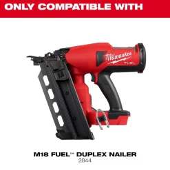 Milwaukee Tools 16D 3” x .131” Collated Duplex Nails (Box of 2000) MDP16D-2000