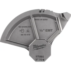 Milwaukee Tools 1/2” EMT Conduit Bending Shoe 49-16-0012