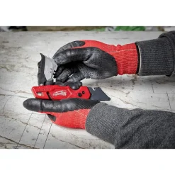 Milwaukee Tools FASTBACK with Storage & 50PC General Utility Blades Set 48-22-1504