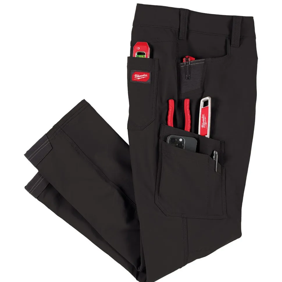 Milwaukee Tools FREEFLEX Tech Pants - Black M651B