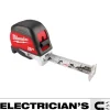 Milwaukee Tools 25ft Electrician's Magnetic Tape Measure 48-22-1027M