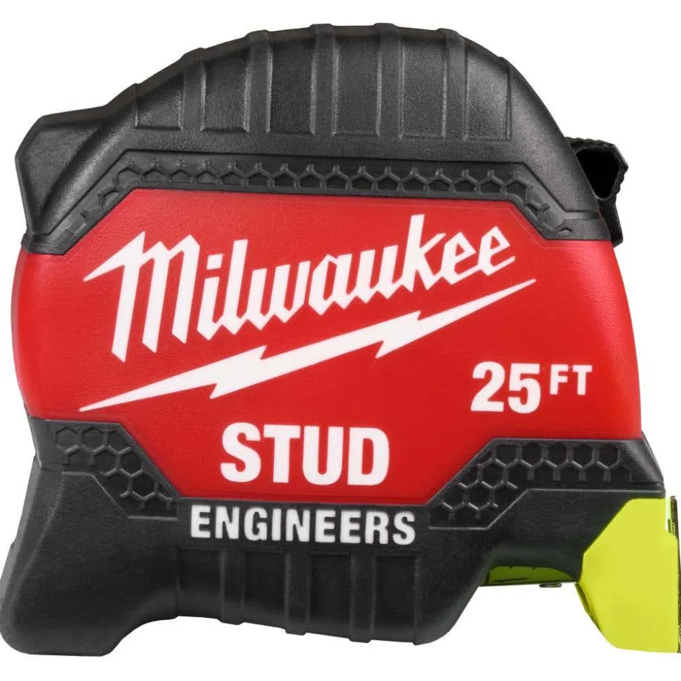 Milwaukee Tools 25ft STUD™ Tape Measure with Engineer's Scale 48-22-1425E