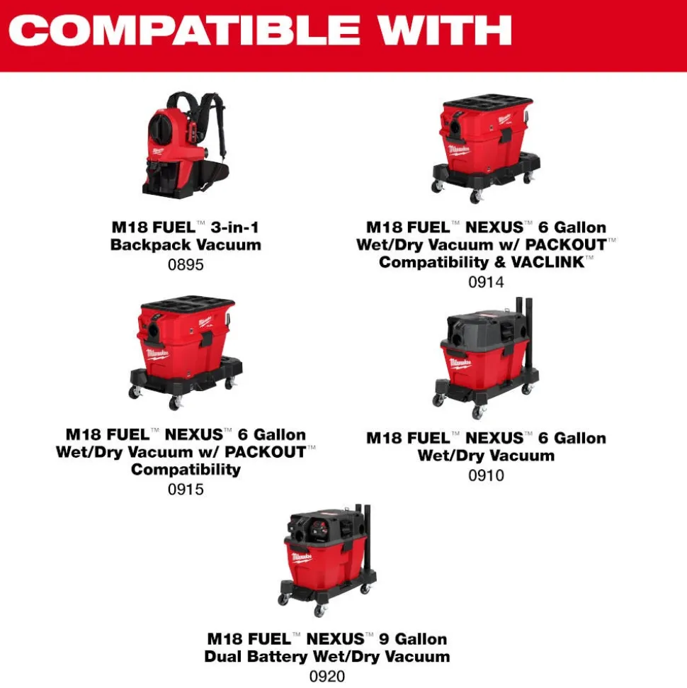 Milwaukee Tools HEPA Filter 49-90-1961
