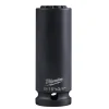 Milwaukee Tool SHOCKWAVE 9/16" x 3/4" Lineman's 12PT 2-in-1 Socket 49-66-5121